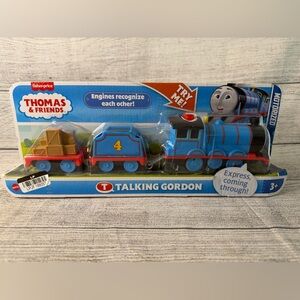 Fisher-Price Thomas & Friends Talking Gordon Train Set - Blue and Red